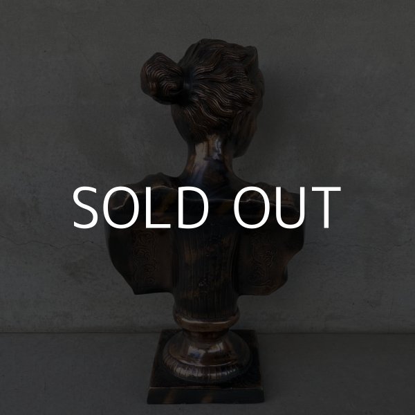 画像2: VINTAGE ANTIQUE JAPANFINISH ヴィンテージ アンティーク 胸像 ジャパンフィニッシュ / オブジェ コレクタブル ジャパンド インテリア 女性 置物 アメリカ (2)