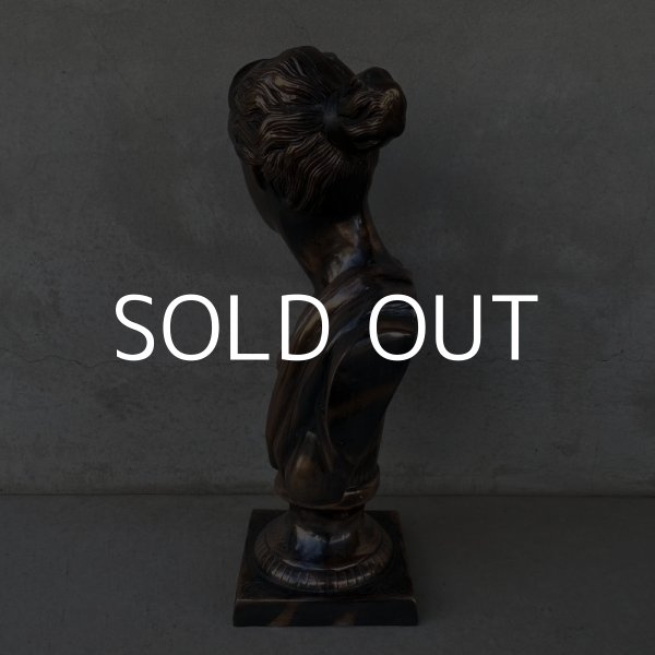 画像4: VINTAGE ANTIQUE JAPANFINISH ヴィンテージ アンティーク 胸像 ジャパンフィニッシュ / オブジェ コレクタブル ジャパンド インテリア 女性 置物 アメリカ (4)