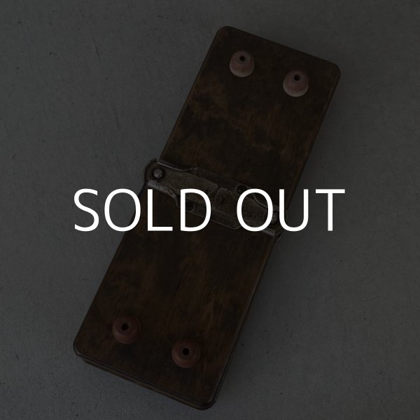 画像2: VINTAGE ANTIQUE TIE PRESS ヴィンテージ アンティーク ネクタイプレス /  インテリア ディスプレイ オブジェ 服飾雑貨 服屋 店舗什器 木製 ヨーロッパ (2)