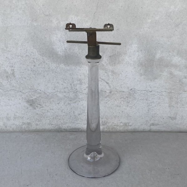 画像2: VINTAGE ANTIQUE SHOE STAND ヴィンテージ アンティーク シューズスタンド 靴立て / ディスプレイ ツール ラック ガラス 靴 靴屋 店舗備品 什器 アメリカ USA (2) (2)