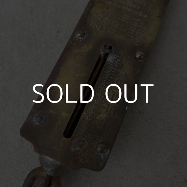 画像5: VINTAGE ANTIQUE WEIGHING SCALE JOHN CHATILLON & SONS ヴィンテージ アンティーク スケール  / インダストリアル 量り 吊り下げ 秤 店舗什器 アメリカ (5)