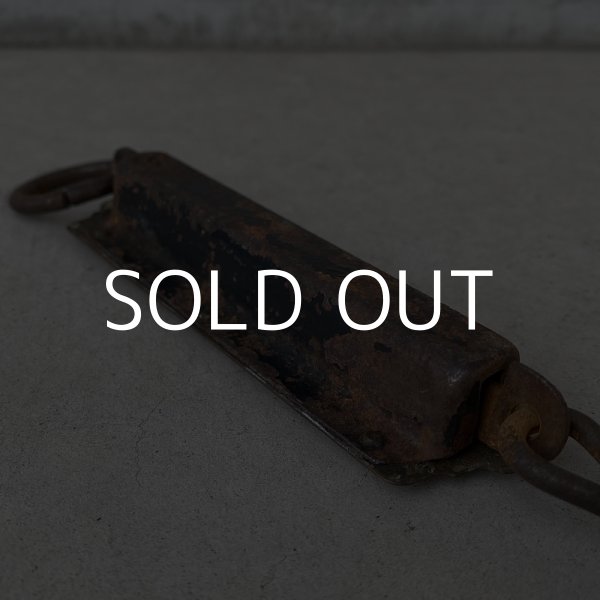 画像6: VINTAGE ANTIQUE WEIGHING SCALE JOHN CHATILLON & SONS ヴィンテージ アンティーク スケール  / インダストリアル 量り 吊り下げ 秤 店舗什器 アメリカ (6)