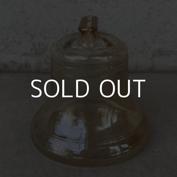 画像4: VINTAGE ANTIQUE LIBERTY BELL PIGGY BANK ヴィンテージ アンティーク リバティーベル 自由の鐘 貯金箱 / コレクタブル オブジェ アメリカ独立記念 ガラス 雑貨 (3) (4)