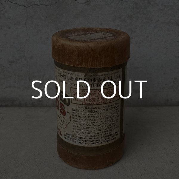 画像2: VINTAGE ANTIQUE EDISON RECORD ヴィンテージ アンティーク 蝋管 レコード エジソン アメリカ / インテリア ディスプレイ 蝋管蓄音機 円筒 USA (3) (2)