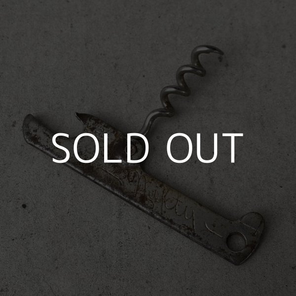 画像3: VINTAGE ANTIQUE BOTTLE OPENER ヴィンテージ アンティーク ボトルオープナー ワインオープナー 栓抜き / キーホルダー コルクスクリュー コレクタブル アドバタイジング 雑貨 小物 アメリカ (1) (3)