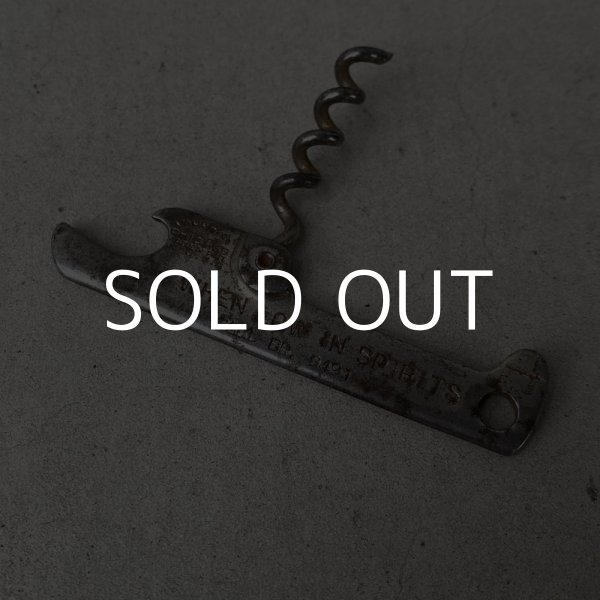 画像3: VINTAGE ANTIQUE BOTTLE OPENER ヴィンテージ アンティーク ボトルオープナー ワインオープナー 栓抜き / キーホルダー コルクスクリュー コレクタブル アドバタイジング 雑貨 小物 アメリカ (3) (3)