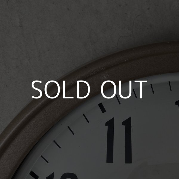 画像8: VINTAGE ANTIQUE SETH THOMAS WALL CLOCK ヴィンテージ アンティーク セストーマス ウォールクロック 壁掛け時計 アメリカ / インダストリアル スクールクロック 小 丸型 店舗什器 USA (8)