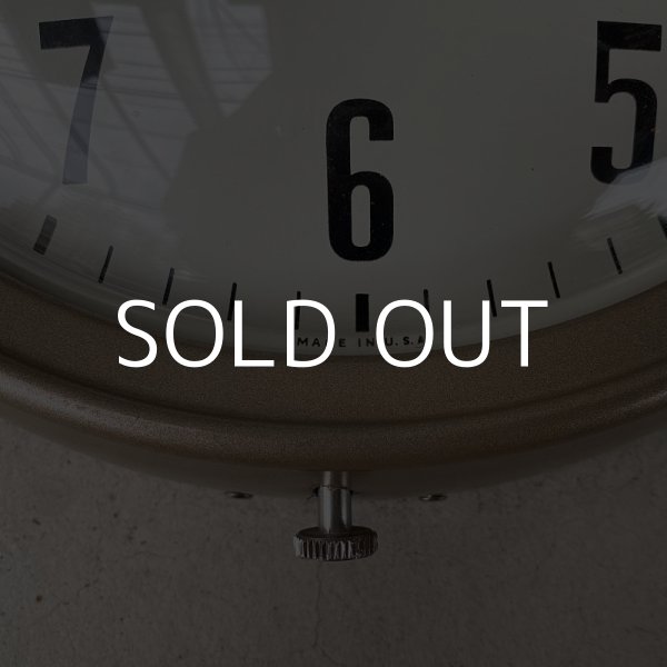 画像10: VINTAGE ANTIQUE SETH THOMAS WALL CLOCK ヴィンテージ アンティーク セストーマス ウォールクロック 壁掛け時計 アメリカ / インダストリアル スクールクロック 小 丸型 店舗什器 USA (10)