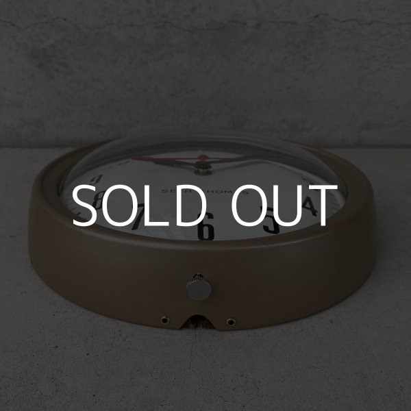 画像3: VINTAGE ANTIQUE SETH THOMAS WALL CLOCK ヴィンテージ アンティーク セストーマス ウォールクロック 壁掛け時計 アメリカ / インダストリアル スクールクロック 小 丸型 店舗什器 USA (3)