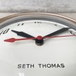 画像7: VINTAGE ANTIQUE SETH THOMAS WALL CLOCK ヴィンテージ アンティーク セストーマス ウォールクロック 壁掛け時計 アメリカ / インダストリアル スクールクロック 小 丸型 店舗什器 USA (7)