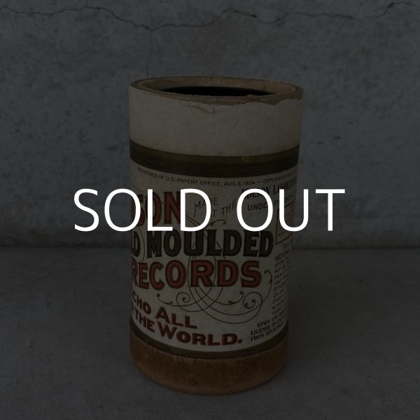 画像8: VINTAGE ANTIQUE EDISON RECORD ヴィンテージ アンティーク 蝋管 レコード エジソン アメリカ / インテリア ディスプレイ 蝋管蓄音機 円筒 USA (8) (8)