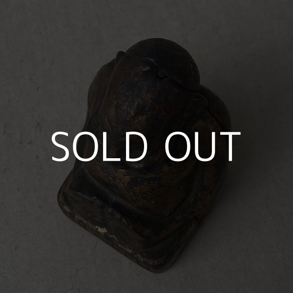 画像5: VINTAGE ANTIQUE BILLIKEN ヴィンテージ アンティーク ビリケン コインバンク / アメリカ コレクタブル 貯金箱 オブジェ キャストアイアン 鋳物 置物 雑貨 (3) (5)