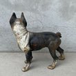 画像2: VINTAGE ANTIQUE BOSTON TERRIER DOOR STOPPER ヴィンテージ アンティーク ボストンテリア ドアストッパー / コレクタブル オブジェ キャストアイアン 鋳物 置物 犬 店舗什器 アメリカ (1) (2)