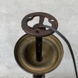 画像6: VINTAGE ANTIQUE LIGHT LAMP JAPANNED ヴィンテージ アンティーク シャンデリア 吊り下げライト ジャパンド アメリカ / 2灯 ペンダントライト ジャパンカラー 天井照明 USA   (6)