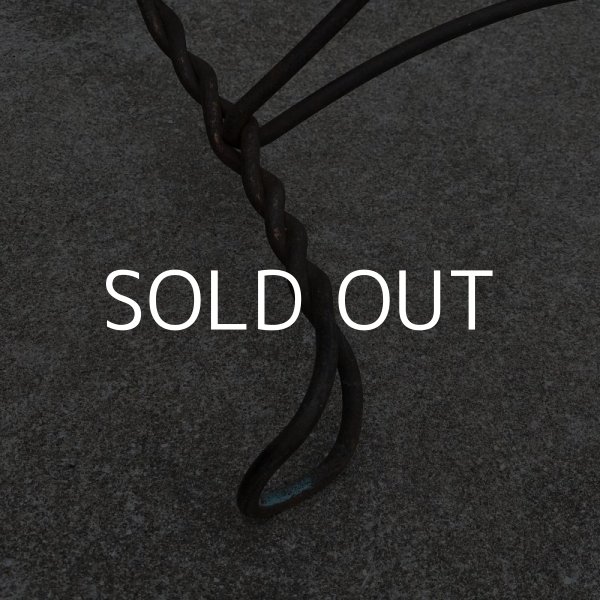 画像8: VINTAGE ANTIQUE ICE CREAM PARLOR CHAIR JAPANNED ヴィンテージ アンティーク アイスクリームパーラーチェア 椅子 アメリカ / インダストリアル ジャパンド ジャパンカラー アイアン 木製 家具 店舗 什器 USA (2) (8)