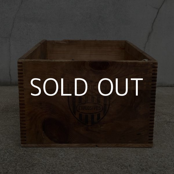 画像2: VINTAGE ANTIQUE WOODEN BOX CRATE AMERICAN CYANAMID ヴィンテージ アンティーク ウッドボックス 木箱 / インダストリアル ケース ガレージ 収納 店舗什器 アメリカ USA (2)