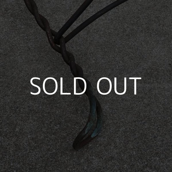 画像7: VINTAGE ANTIQUE ICE CREAM PARLOR CHAIR JAPANNED ヴィンテージ アンティーク アイスクリームパーラーチェア 椅子 アメリカ / インダストリアル ジャパンド ジャパンカラー  アイアン 木製 家具 店舗 什器 USA (7)