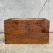 画像5: VINTAGE ANTIQUE WOODEN BOX CRATE KLEAN KUTT ヴィンテージ アンティーク ウッドボックス 木箱 / インダストリアル ケース ガレージ ディスプレイ 収納 靴 店舗什器 アメリカ USA (5)