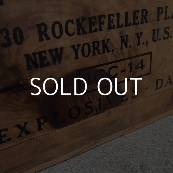 画像8: VINTAGE ANTIQUE WOODEN BOX CRATE AMERICAN CYANAMID ヴィンテージ アンティーク ウッドボックス 木箱 / インダストリアル ケース ガレージ 収納 店舗什器 アメリカ USA (8)