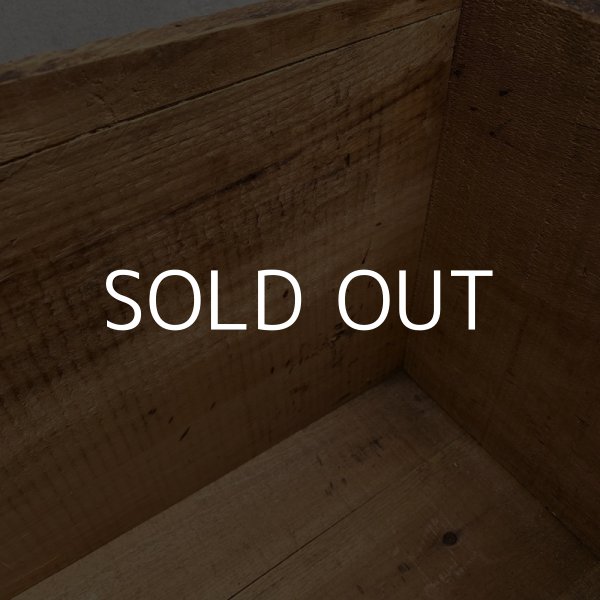 画像10: VINTAGE ANTIQUE WOODEN BOX CRATE KLEAN KUTT ヴィンテージ アンティーク ウッドボックス 木箱 / インダストリアル ケース ガレージ ディスプレイ 収納 靴 店舗什器 アメリカ USA (10)