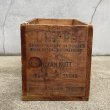 画像2: VINTAGE ANTIQUE WOODEN BOX CRATE KLEAN KUTT ヴィンテージ アンティーク ウッドボックス 木箱 / インダストリアル ケース ガレージ ディスプレイ 収納 靴 店舗什器 アメリカ USA (2)