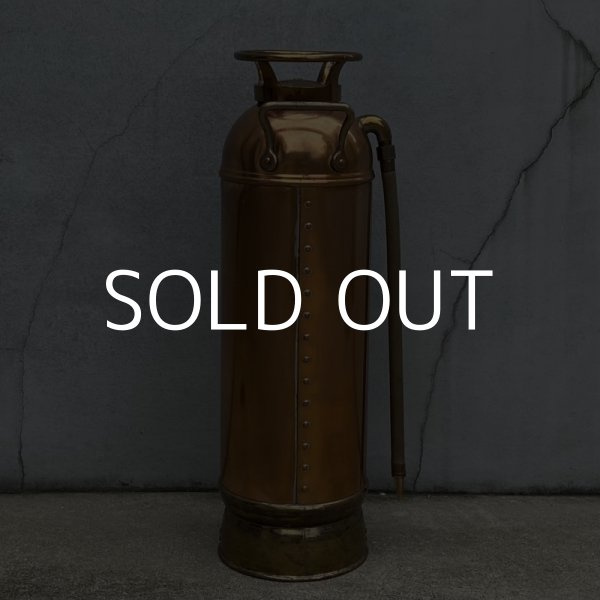 画像2: VINTAGE ANTIQUE BADGER'S FIRE EXTINGUISHER ヴィンテージ アンティーク 消火器 / インダストリアル オブジェ ディスプレイ ガレージ 店舗什器 アメリカ USA (2)