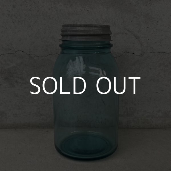 画像2: VINTAGE ANTIQUE BALL MASON JAR ヴィンテージ アンティーク ボール メイソンジャー ガラス瓶 アメリカ / 小物入れ 店舗什器 (2) (2)