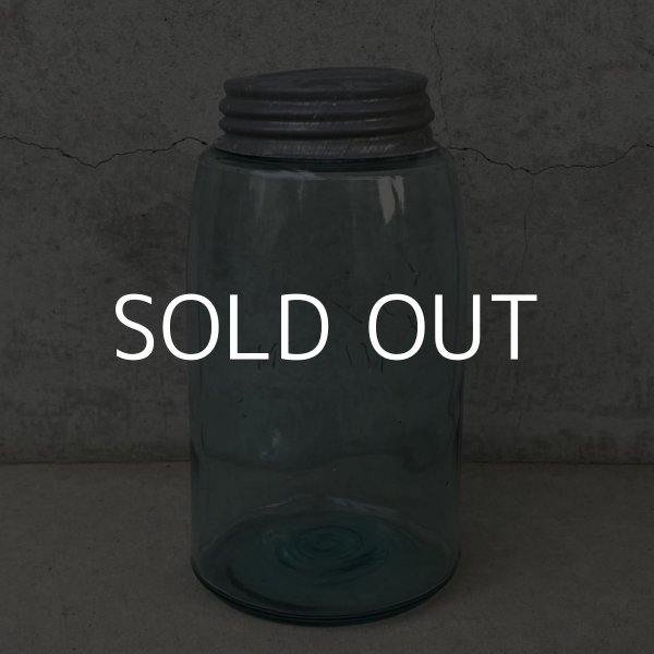 画像2: VINTAGE ANTIQUE BALL MASON JAR ヴィンテージ アンティーク ボール メイソンジャー ガラス瓶 アメリカ / 小物入れ 店舗什器 (7) (2)