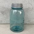 画像2: VINTAGE ANTIQUE BALL MASON JAR ヴィンテージ アンティーク ボール メイソンジャー ガラス瓶 アメリカ / 小物入れ 店舗什器 (5) (2)