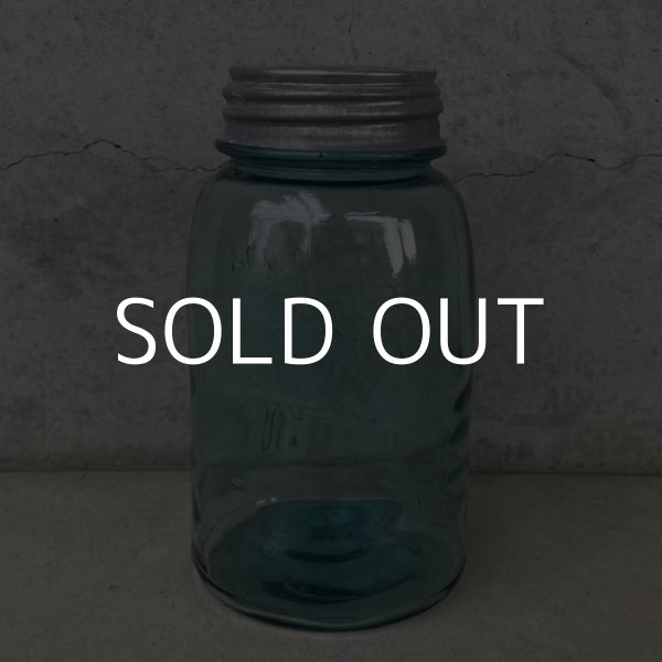 画像2: VINTAGE ANTIQUE BALL MASON JAR ヴィンテージ アンティーク ボール メイソンジャー ガラス瓶 アメリカ / 小物入れ 店舗什器 (5) (2)