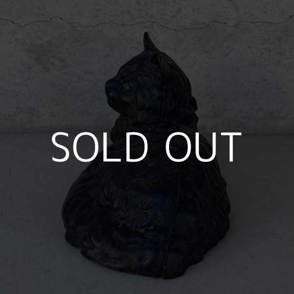 画像4: VINTAGE ANTIQUE CAT DOOR STOPPER ヴィンテージ アンティーク 猫 ドアストッパー / コレクタブル オブジェ キャストアイアン 鋳物 置物 動物 店舗什器 アメリカ  (4)