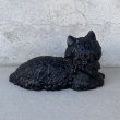 画像2: VINTAGE ANTIQUE CAT DOOR STOPPER ヴィンテージ アンティーク 猫 ドアストッパー / コレクタブル オブジェ キャストアイアン 鋳物 置物 動物 店舗什器 アメリカ  (2)