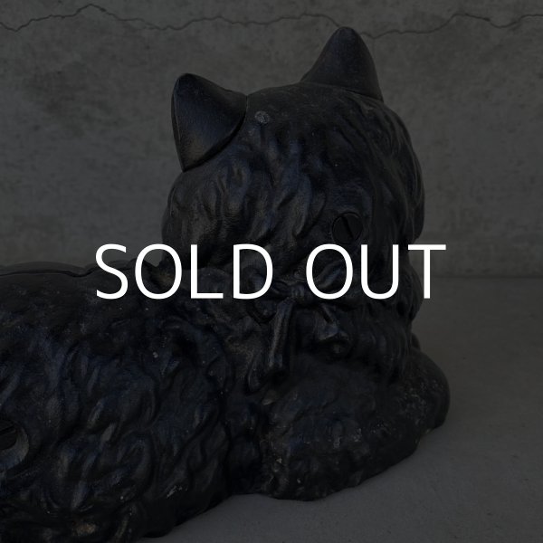 画像8: VINTAGE ANTIQUE CAT DOOR STOPPER ヴィンテージ アンティーク 猫 ドアストッパー / コレクタブル オブジェ キャストアイアン 鋳物 置物 動物 店舗什器 アメリカ  (8)