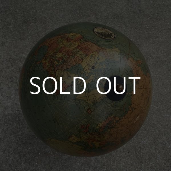 画像5: VINTAGE ANTIQUE GLOBE JAPANED WEBER COSTELLO CO. ヴィンテージ アンティーク 地球儀 ジャパンカラー / コレクタブル ディスプレイ インテリア 店舗什器 8INCH アメリカ USA (5)