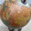 画像7: VINTAGE ANTIQUE GLOBE JAPANED WEBER COSTELLO CO. ヴィンテージ アンティーク 地球儀 ジャパンカラー / コレクタブル ディスプレイ インテリア 店舗什器 8INCH アメリカ USA (7)