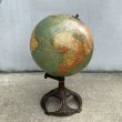 画像2: VINTAGE ANTIQUE GLOBE JAPANED WEBER COSTELLO CO. ヴィンテージ アンティーク 地球儀 ジャパンカラー / コレクタブル ディスプレイ インテリア 店舗什器 8INCH アメリカ USA (2)