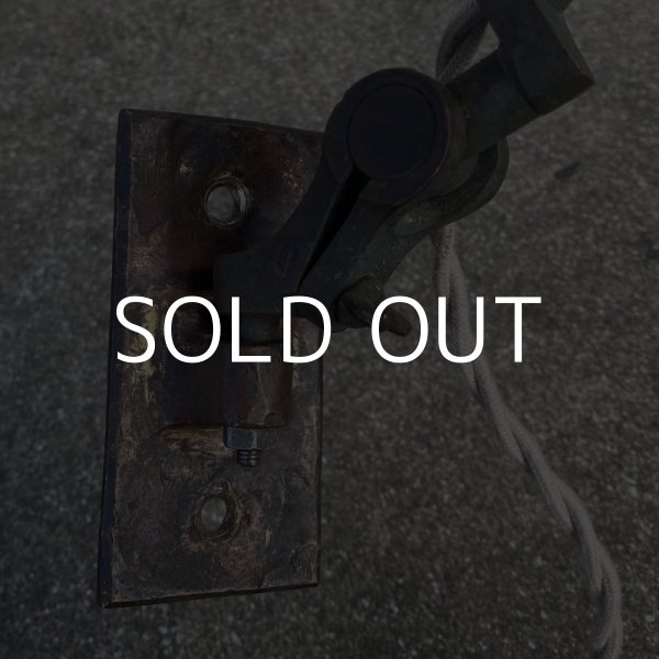 画像8: VINTAGE ANTIQUE O.C.WHITE TELESCOPIC LAMP  ヴィンテージ アンティーク ウォールランプ ブラケットランプ 照明 / テレスコピック コレクタブル 壁付けランプ 真鍮 店舗什器 アメリカ USA  (8)