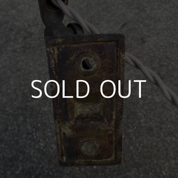 画像9: VINTAGE ANTIQUE O.C.WHITE TELESCOPIC LAMP  ヴィンテージ アンティーク ウォールランプ ブラケットランプ 照明 / テレスコピック コレクタブル 壁付けランプ 真鍮 店舗什器 アメリカ USA  (9)