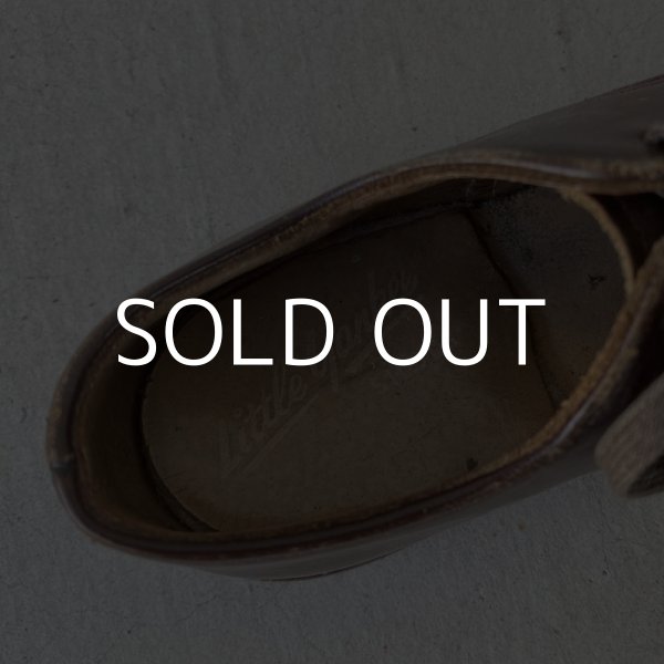 画像8: VINTAGE ANTIQUE KIDS LEATHER BOOTS SHOES LITTLE YANKEE SHOES ヴィンテージ アンティーク 革靴 / 子供用 レザー ブーツ シューズ ディスプレイ アメリカ (8)