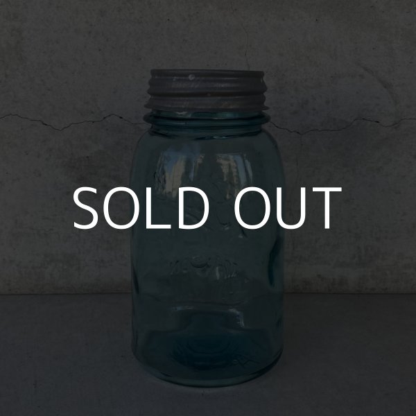 画像2: VINTAGE ANTIQUE BALL MASON JAR ヴィンテージ アンティーク ボール メイソンジャー ガラス瓶 アメリカ / 小物入れ 店舗什器 (5) (2)