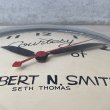 画像7: VINTAGE ANTIQUE SETH THOMAS WALL CLOCK ヴィンテージ アンティーク ウォールクロック セストーマス 掛け時計 アメリカ / インダストリアル スクールクロック スチール 鉄 店舗什器 USA (7)