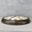 画像6: VINTAGE ANTIQUE SETH THOMAS WALL CLOCK ヴィンテージ アンティーク ウォールクロック セストーマス 掛け時計 アメリカ / インダストリアル スクールクロック スチール 鉄 店舗什器 USA (6)