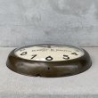 画像3: VINTAGE ANTIQUE SETH THOMAS WALL CLOCK ヴィンテージ アンティーク ウォールクロック セストーマス 掛け時計 アメリカ / インダストリアル スクールクロック スチール 鉄 店舗什器 USA (3)