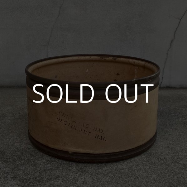 画像3: VINTAGE ANTIQUE GREIF BROS.CO FIBER DRUM ヴィンテージ アンティーク ファイバー ドラム / インダストリアル ケース 箱 収納 丸型 ガレージ 店舗什器 工業用 アメリカ (3)