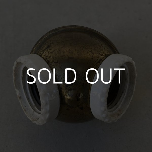 画像5: VINTAGE ANTIQUE BENJAMIN SOCKET ヴィンテージ アンティーク ベンジャミンソケット アメリカ / ランプ ライト 2灯 コレクタブル 照明 USA  (5) (5)