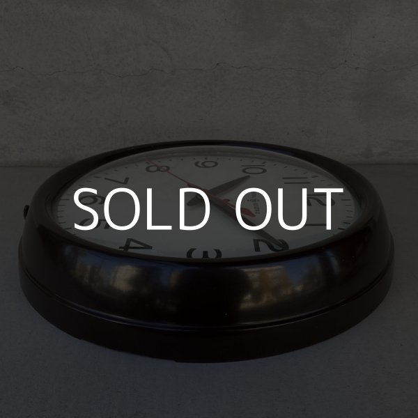 画像6: VINTAGE ANTIQUE GENERAL ELECTRIC GE WALL CLOCK ヴィンテージ アンティーク ゼネラルエレクトリック ウォールクロック 壁掛け時計 アメリカ / インダストリアル スクールクロック ブラウン 茶色 店舗什器 USA (6)