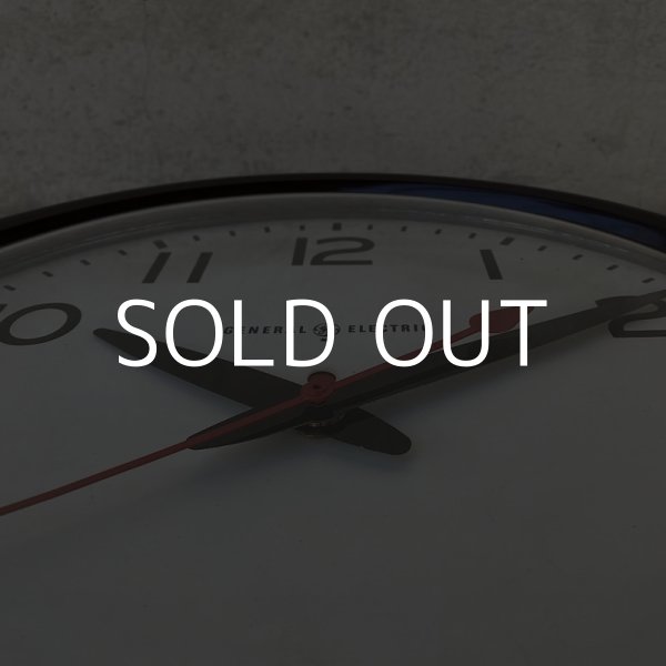 画像7: VINTAGE ANTIQUE GENERAL ELECTRIC GE WALL CLOCK ヴィンテージ アンティーク ゼネラルエレクトリック ウォールクロック 壁掛け時計 アメリカ / インダストリアル スクールクロック ブラウン 茶色 店舗什器 USA (7)