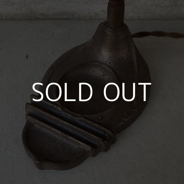 画像6: VINTAGE ANTIQUE DESK LAMP  STAND LIGHT RICHTER METALCRAFT CO ヴィンテージ アンティーク デスクランプ デスクライト スタンドライト 卓上ライト アメリカ / インダストリアル グースネック 照明 アイアン 鉄 USA (6)