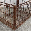 画像6: VINTAGE ANTIQUE WIRE BASKET ヴィンテージ アンティーク ワイヤーバスケット メタルボックス かご / インダストリアル ガレージ アイアン 収納 什器 ケース アメリカ USA (2) (6)