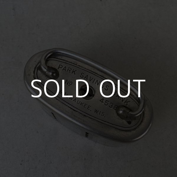 画像6: VINTAGE ANTIQUE COIN BANK THE AUTOMATIC RECORDING SAFE CO. ヴィンテージ アンティーク コインバンク 貯金箱 アメリカ / コレクタブル オブジェ インテリア ノベルティー 銀行 USA (5) (6)